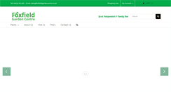 Desktop Screenshot of foxfieldgardencentre.co.uk